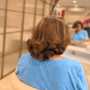 burgundy Hair Colour Services in Sams Salon India Juhu