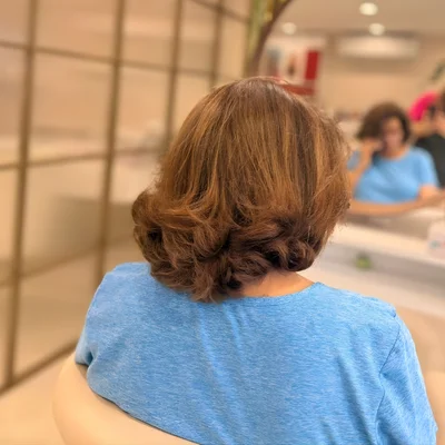 burgundy Hair Colour Services in Sams Salon India Juhu